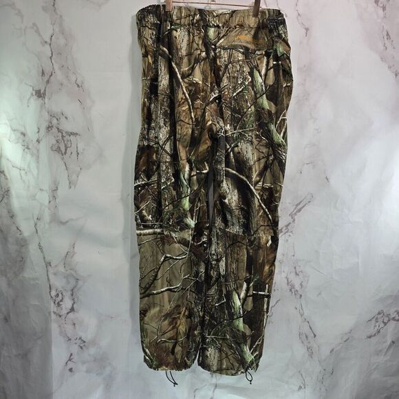 Under Armour Pants Mens XL Camo Woodland Zip Off Pull On AP HD Hunting - Picture 9 of 13